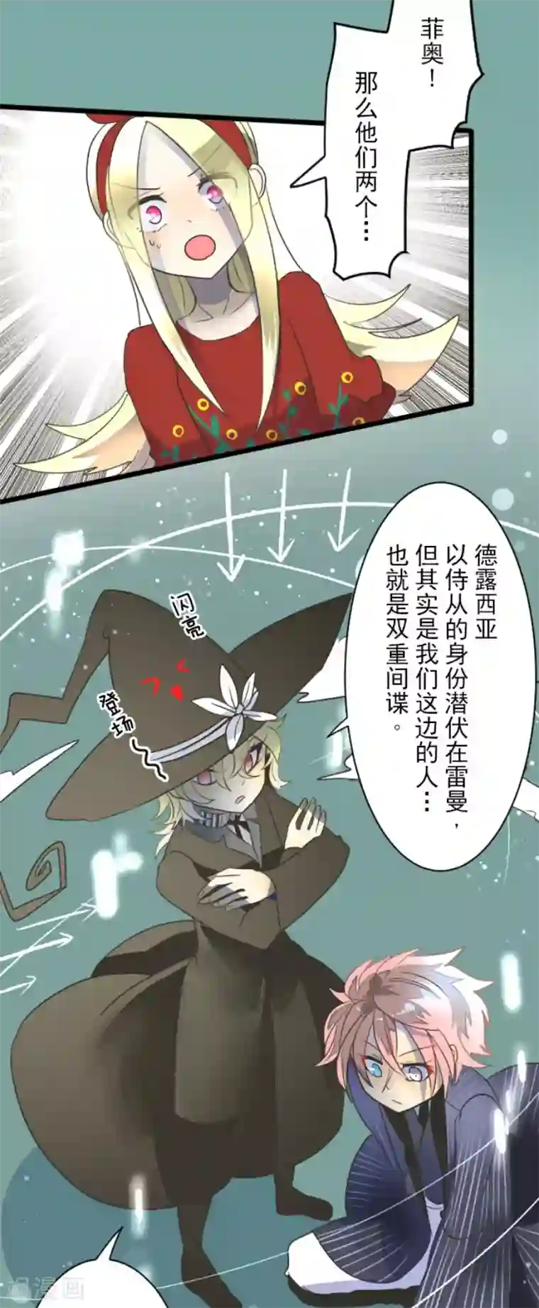 他和她的魔法契约第97话 真正的间谍1