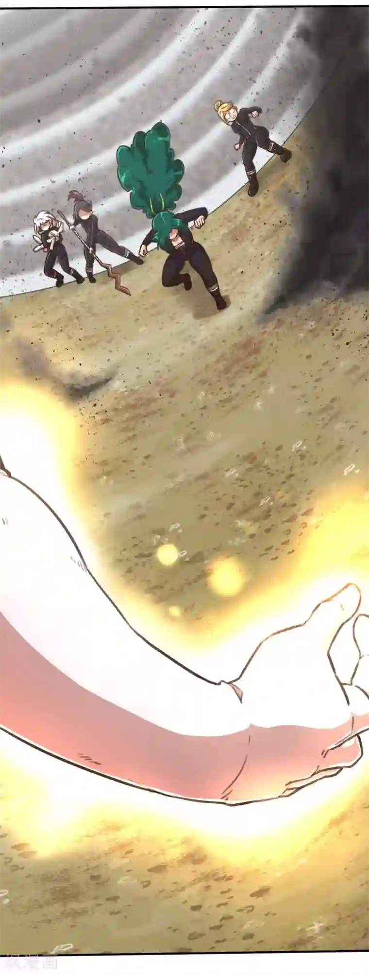 茶叶少女第103话 斗气战甲