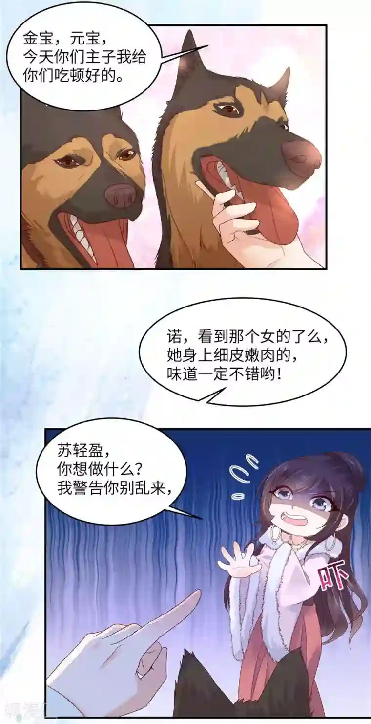 傲娇邪王宠入骨第98话 不还钱就放狗