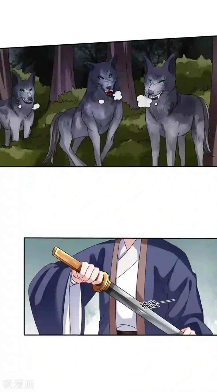 穿越之太子妃威武第85话 孤男寡女被狼群包围