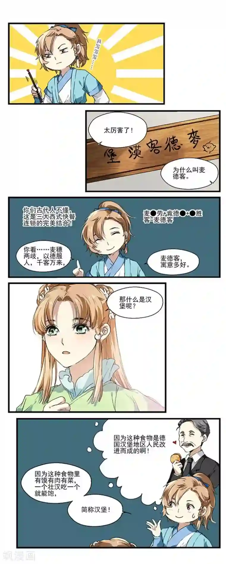 王爷饿了第15话 初尝汉堡