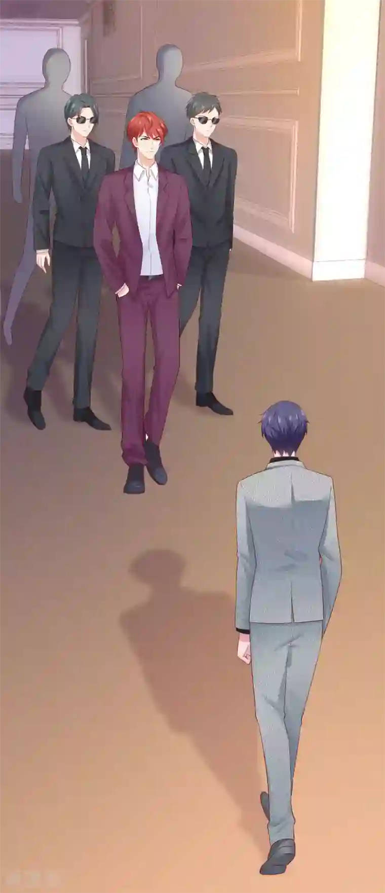 冰山总裁强宠婚第95话 情敌狭路相逢