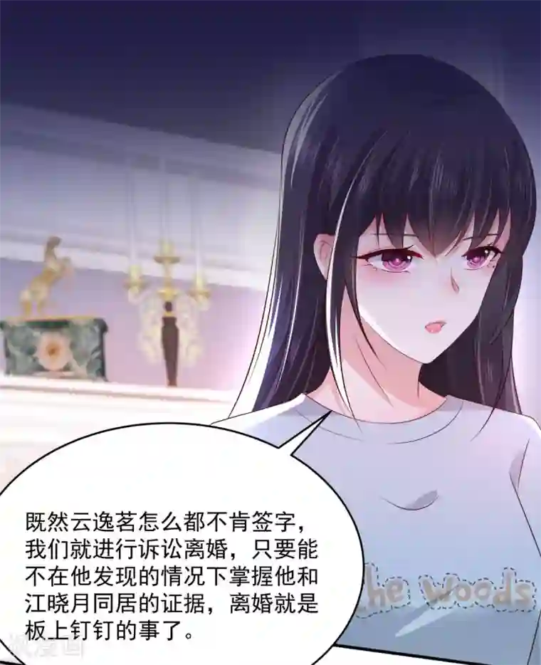 重生相逢：给你我的独家宠溺第28话 离婚协议书