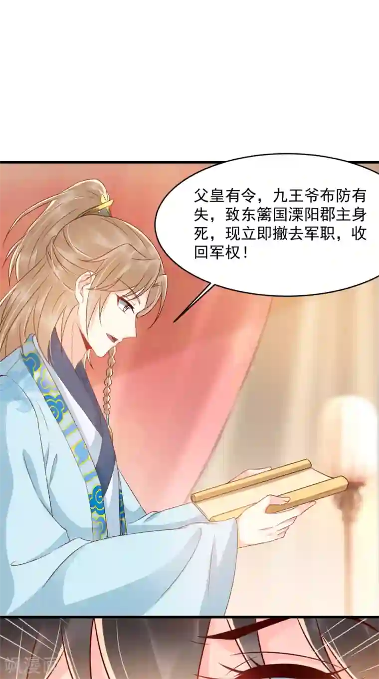 痴傻毒妃不好惹第122话 凤绝尘被撤职！