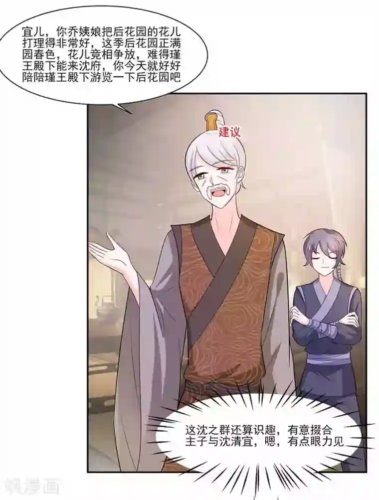 穿越王妃，夫君别找虐第38话 佳人引蝶