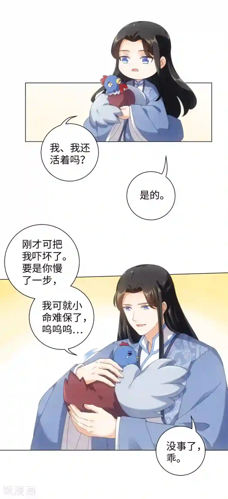 今天也没变成人第102话 坠鸡事件