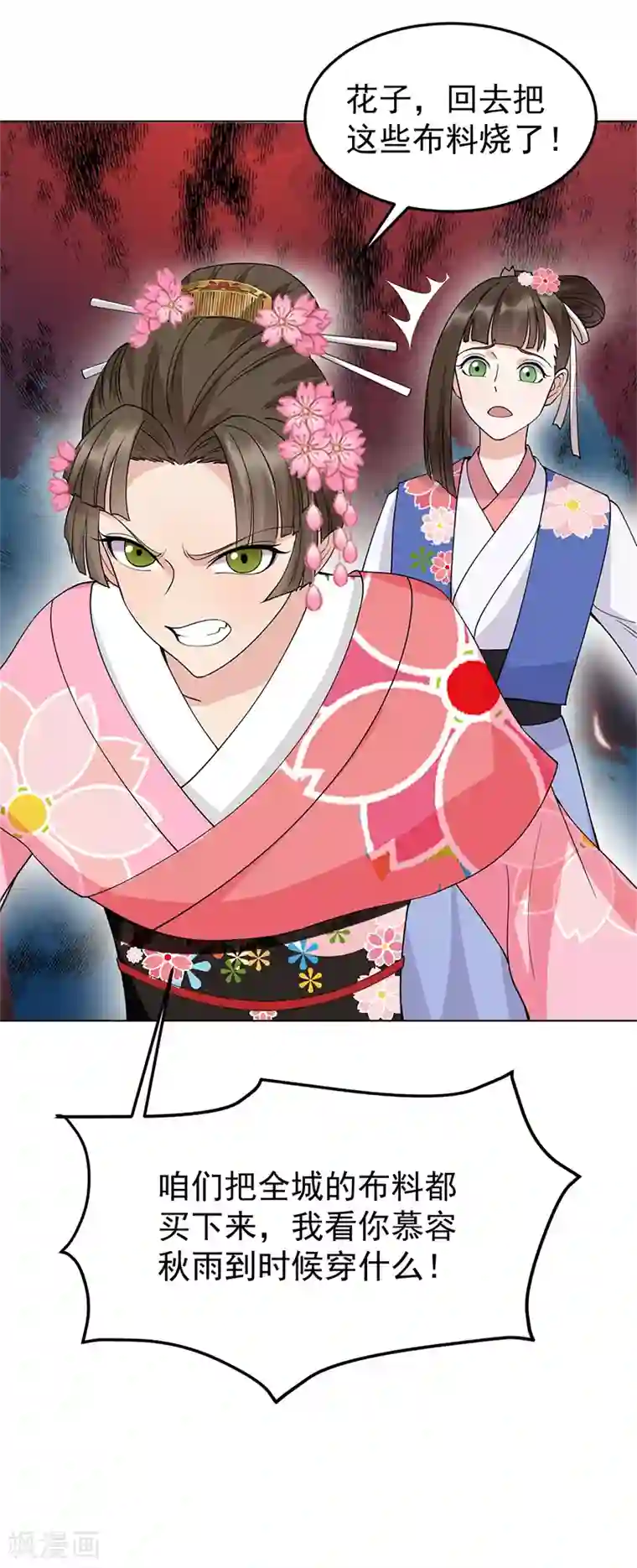 狂女重生：纨绔七皇妃第287话 贵妃的新衣