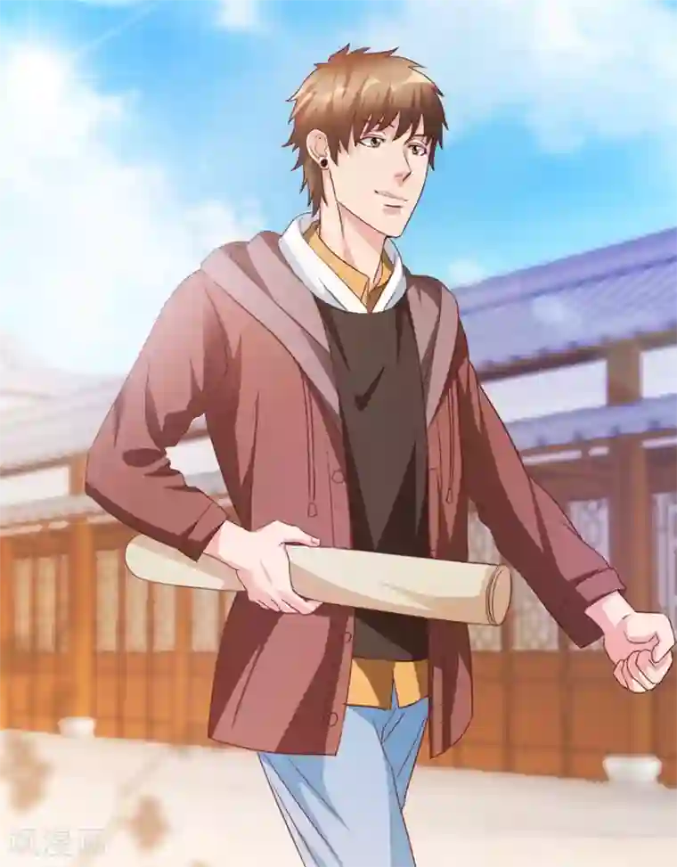 透视仙医第69话 画中隐藏的落款