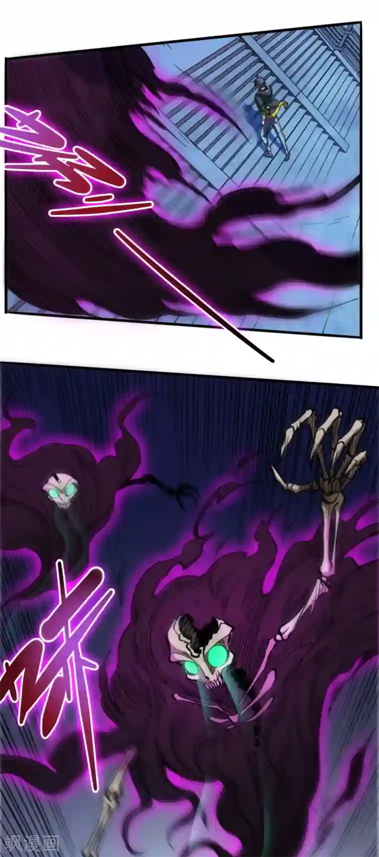 回到地球当神棍第36话 黑焰发威