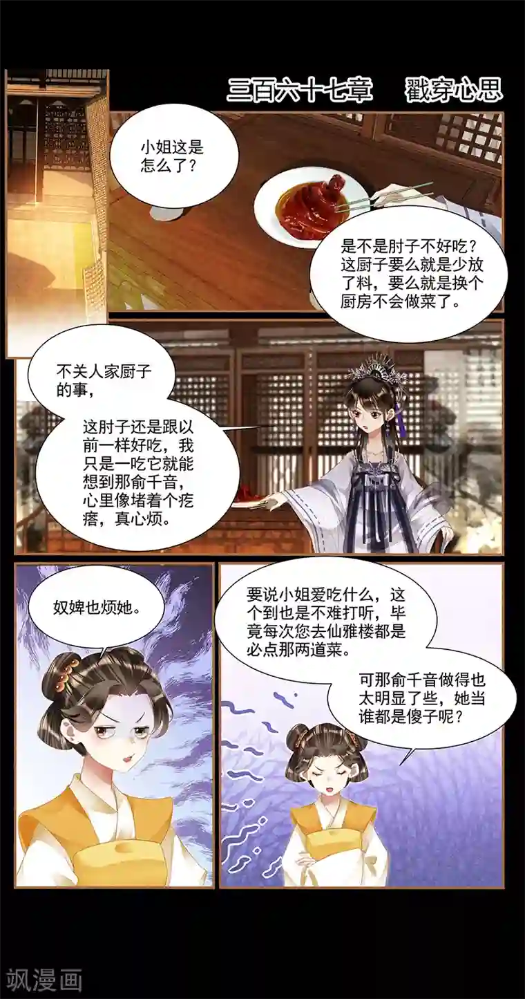 神医嫡女第367话 戳穿心思