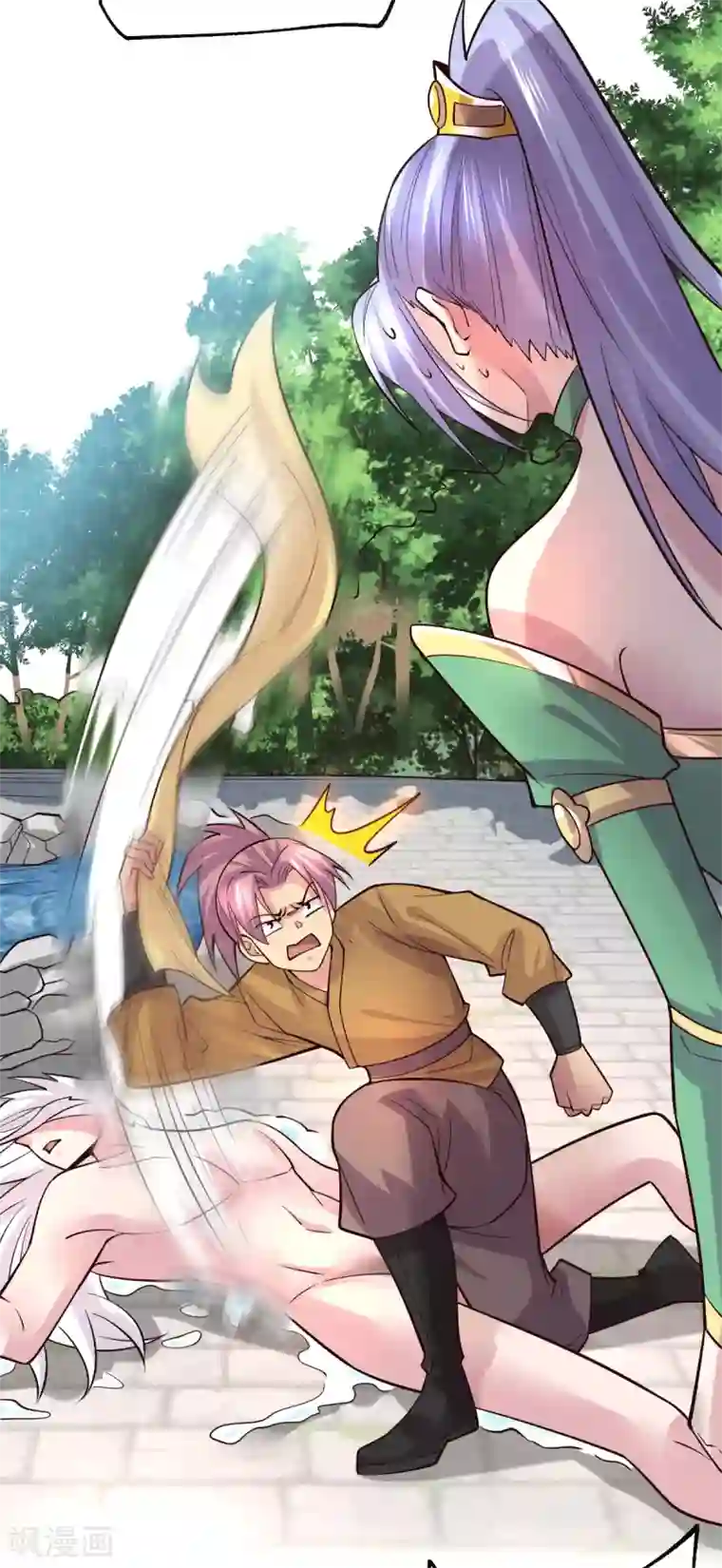 本婿修的是贱道第97话 多人运动？！！！