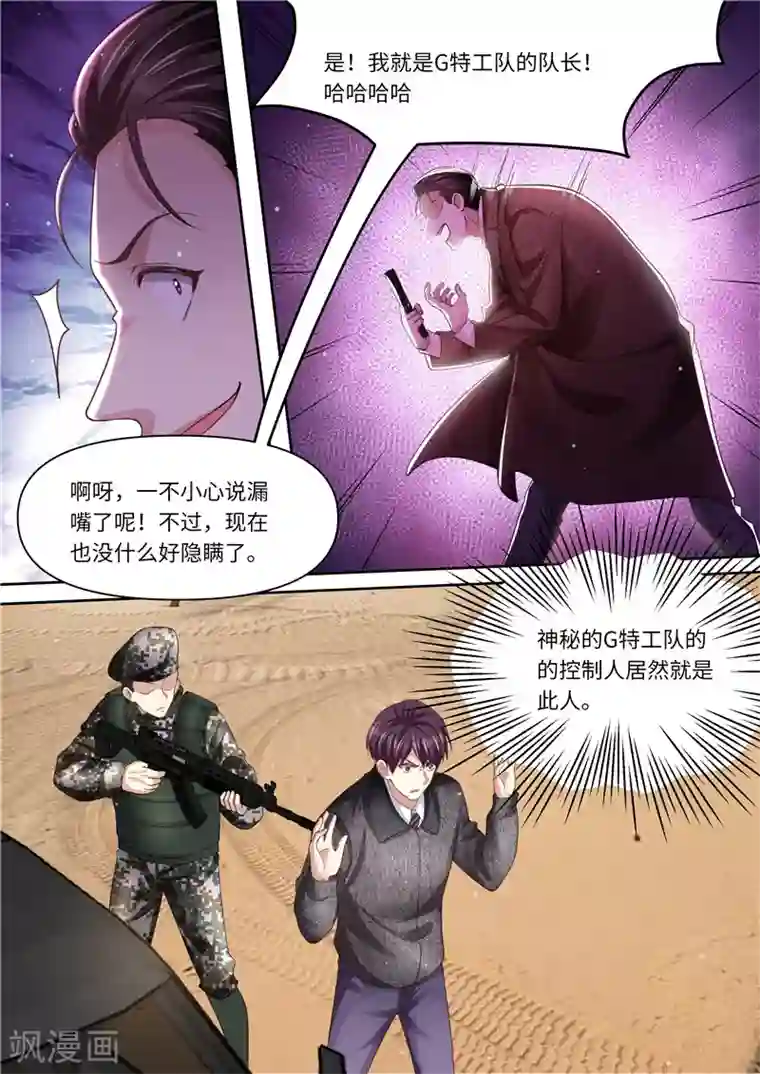 天价豪门:夫人又跑了第320话 G特工队长