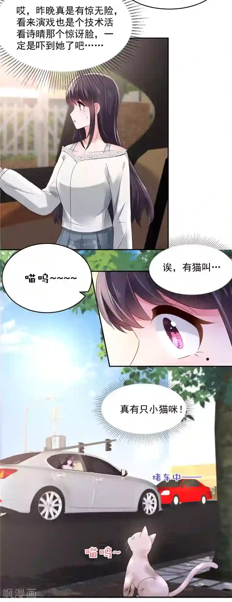 重生相逢：给你我的独家宠溺第58话 捡了只小猫咪