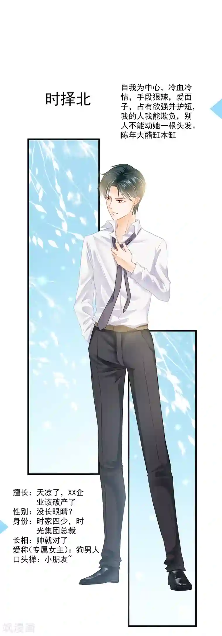 隐婚厚爱：北爷追妻忙人物档案