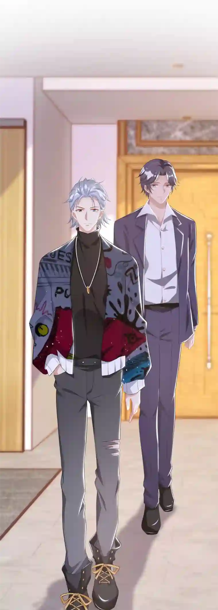 我爹地人设崩了第88话 只是朋友吗