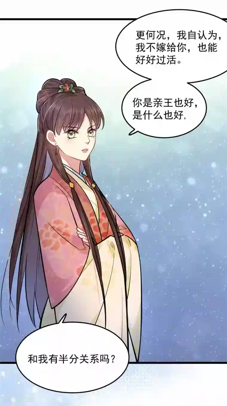 无良狂后惑君心第20话 亲王又如何