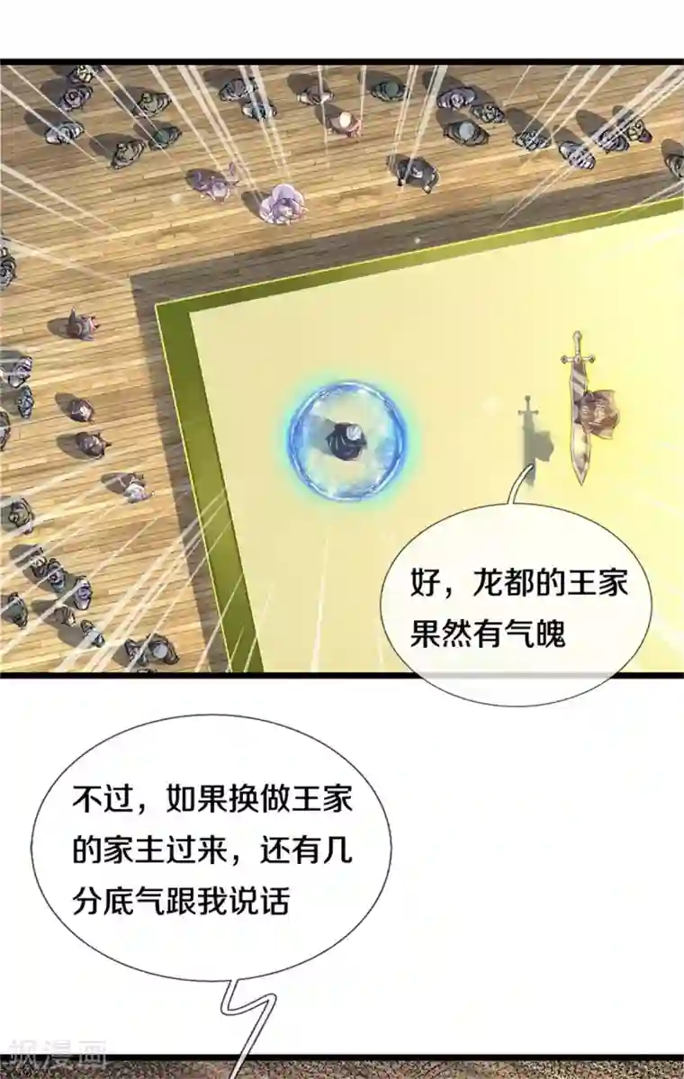 我是大仙尊第300话 龙都王家，支持先生