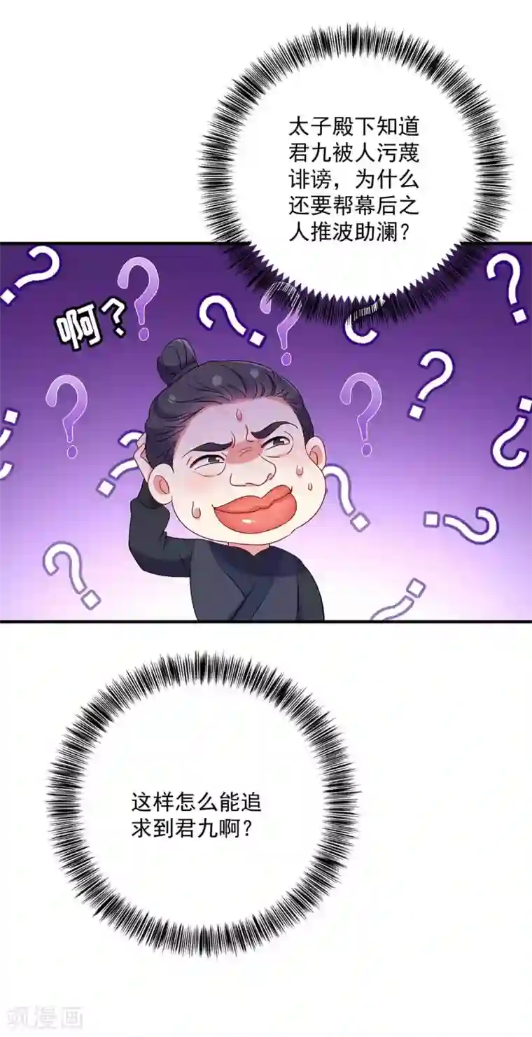 我在异界养男神：神医九小姐第82话 太子的小算盘