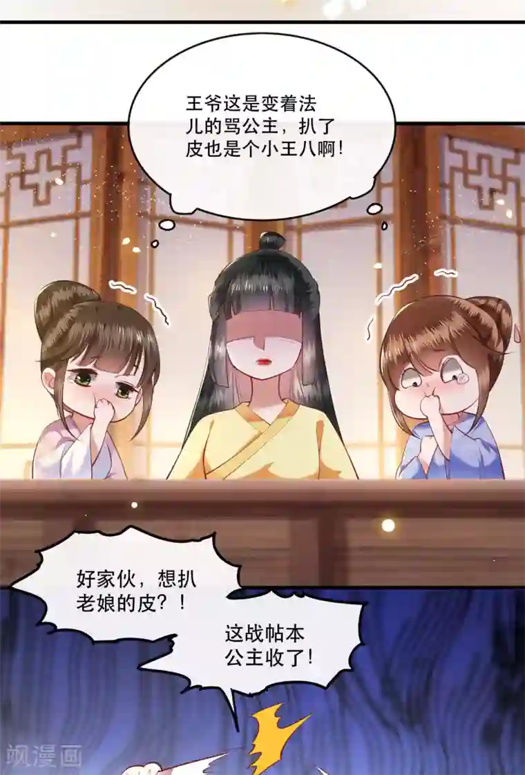 这个王妃路子野第58话 这战帖本公主收了！