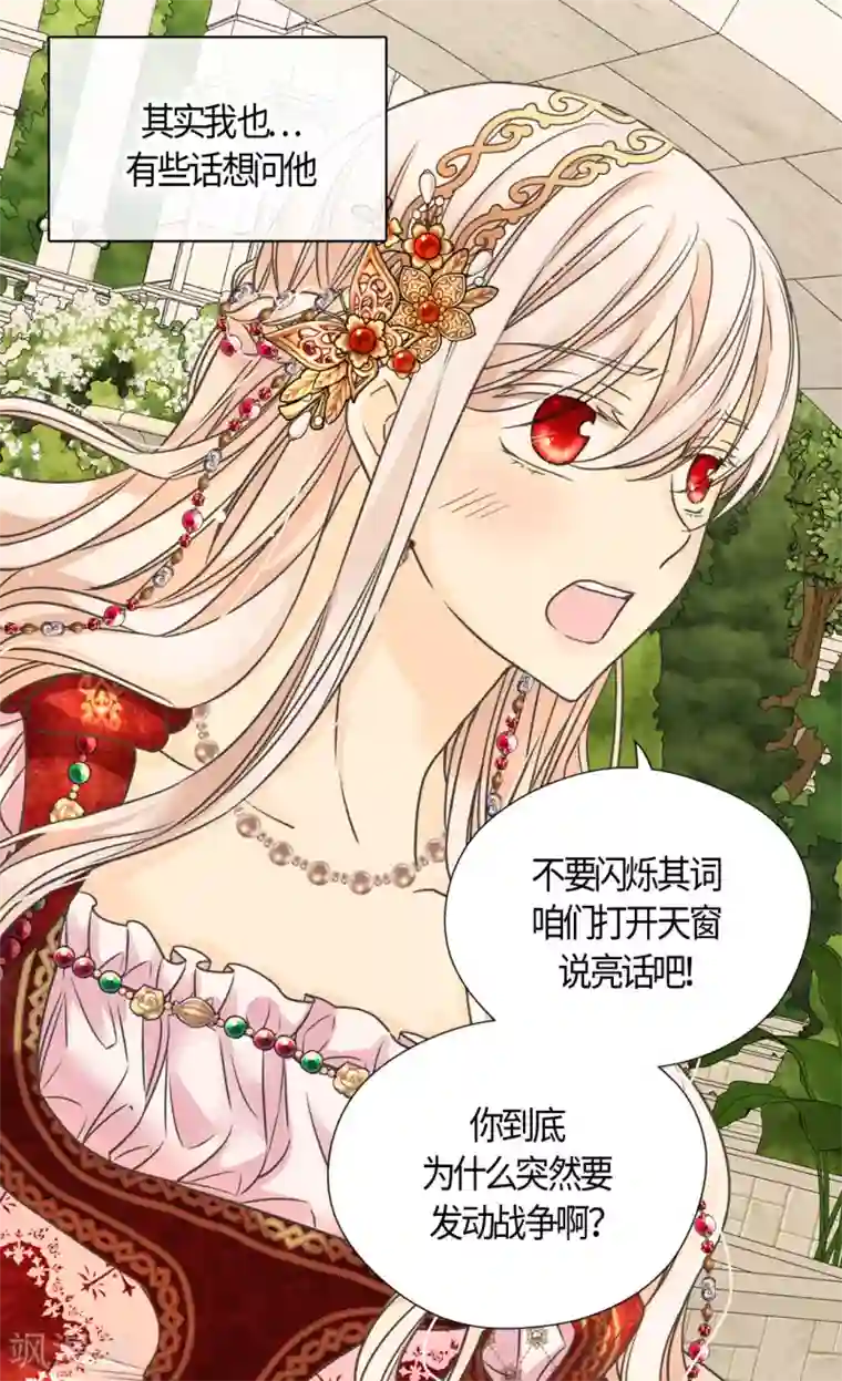 皇帝的独生女第435话 发起战争的原因是？