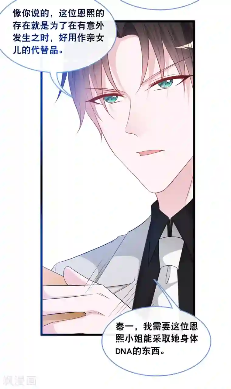 总裁爹地追上门第124话 秦一心生怜悯