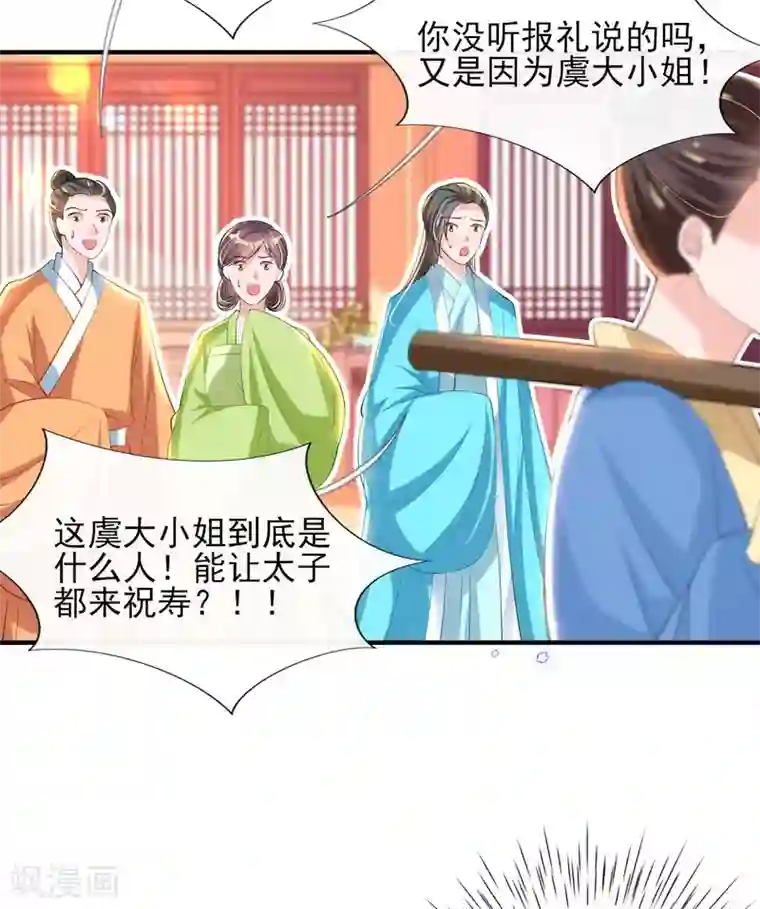 惊世狂妃第73话 太子七王接连祝寿