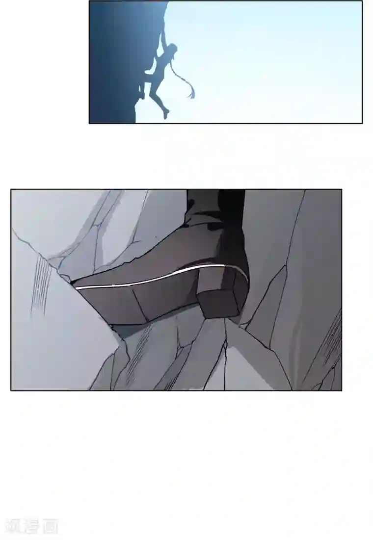 她来了，请趴下第131话 徒手攀岩3