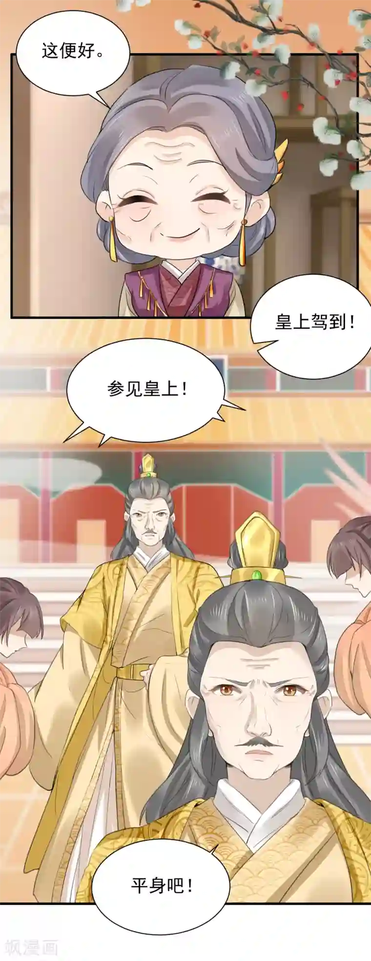 悍妃当家：冷王请自重第70话 初次进宫