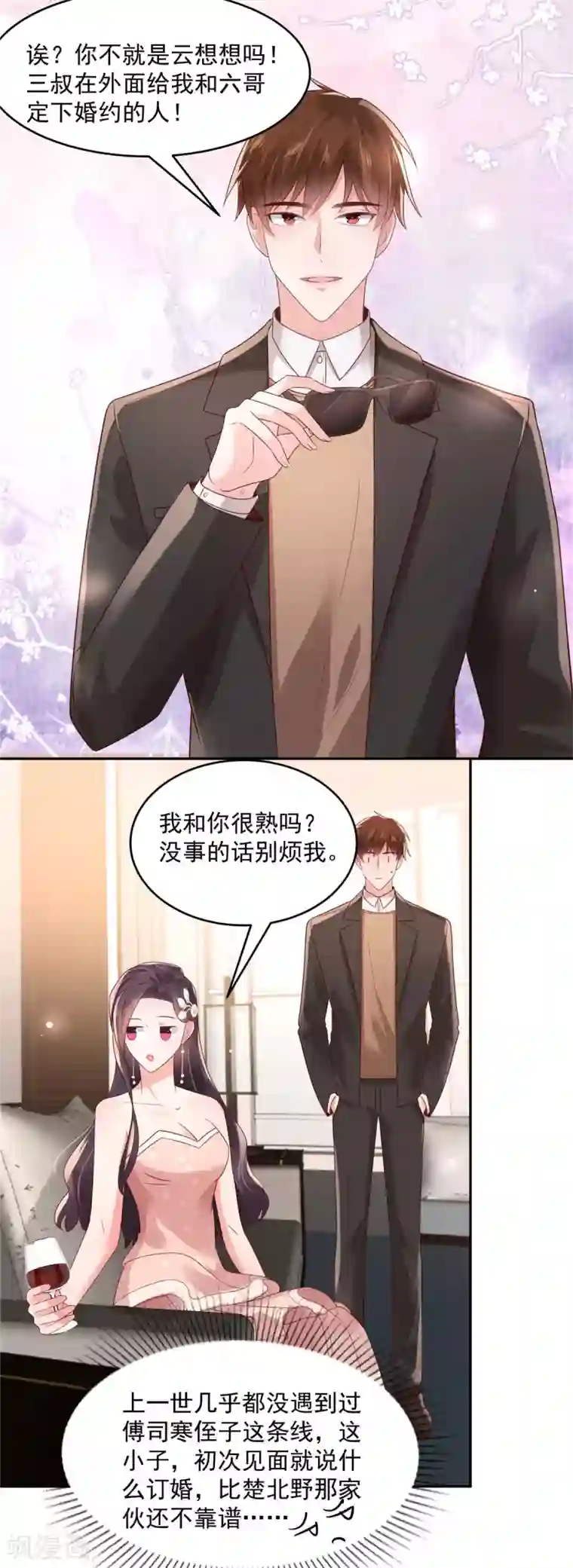 重生相逢：给你我的独家宠溺第81话 傅司寒的侄子