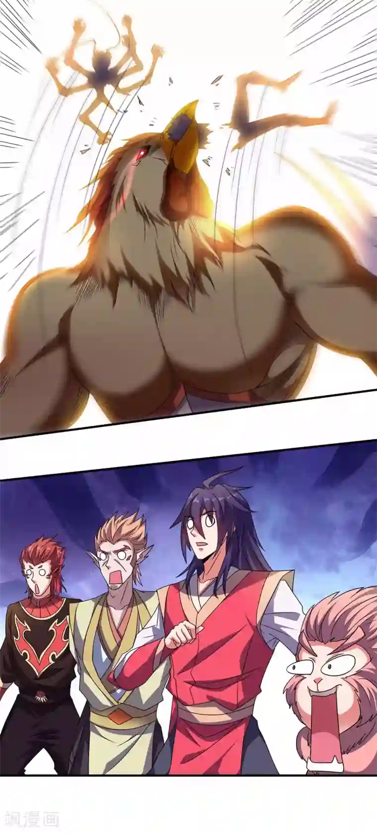 妖道至尊第二季第88话 铁索横渡，鸡霸试险