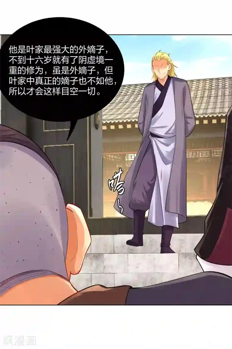 逆天战神第221话 叶家外嫡子