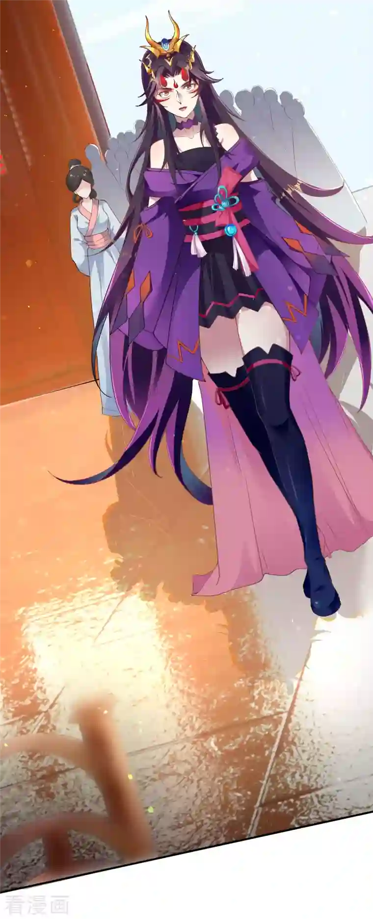 逆天邪神（条漫版）第350话 妖后驾到