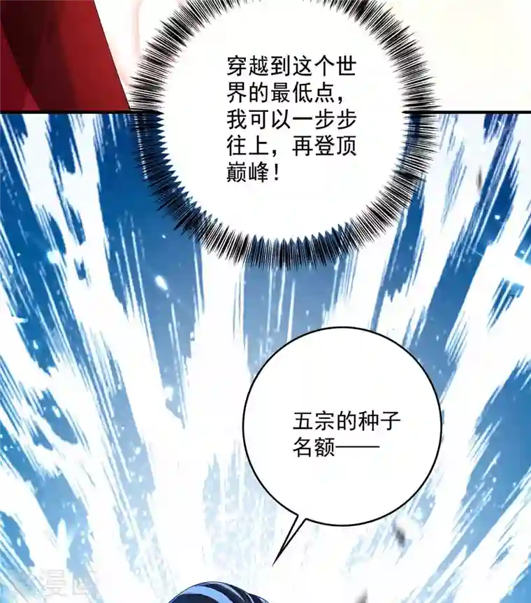 我在异界养男神：神医九小姐第101话 五宗名额