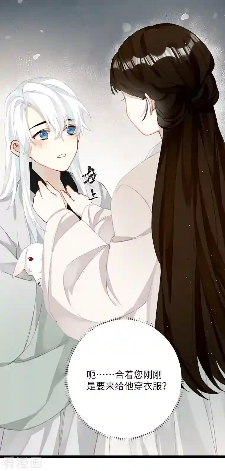 炮灰公主想苟到最后第28话 雾中的少年