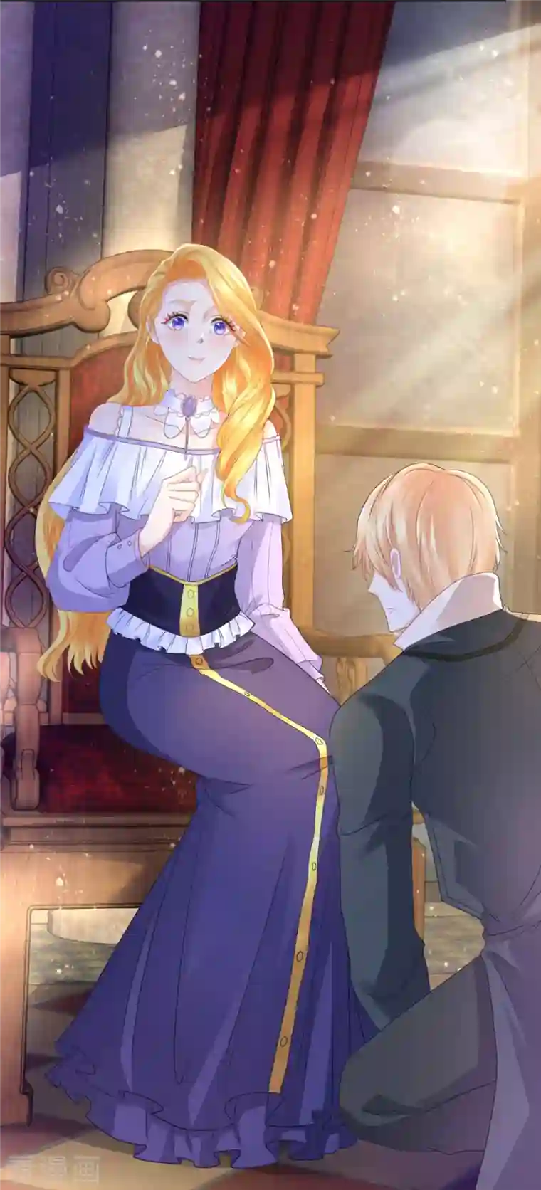 想成为废柴的公爵小姐第124话 带刺王冠的契约者