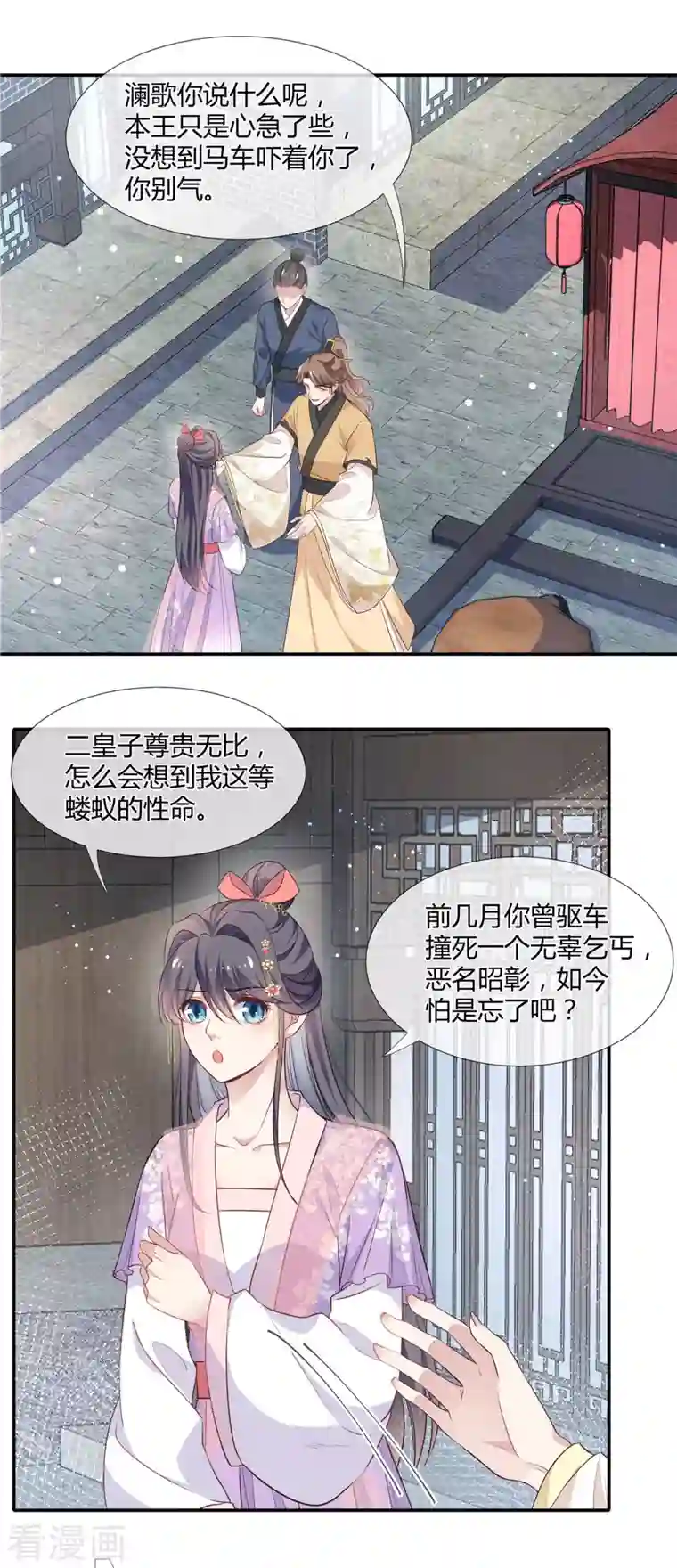 绝色女医：太子你就从了我第31话 二皇子的挑逗