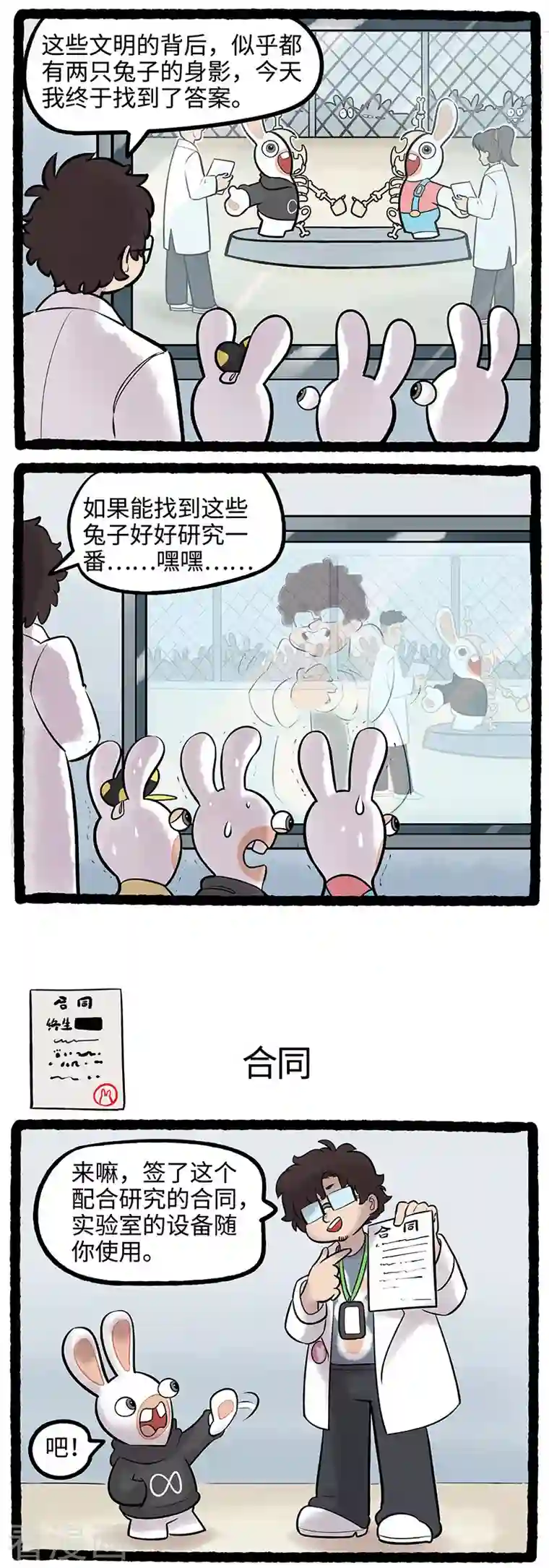 疯狂兔子：大话神州第87话 惊人大秘密