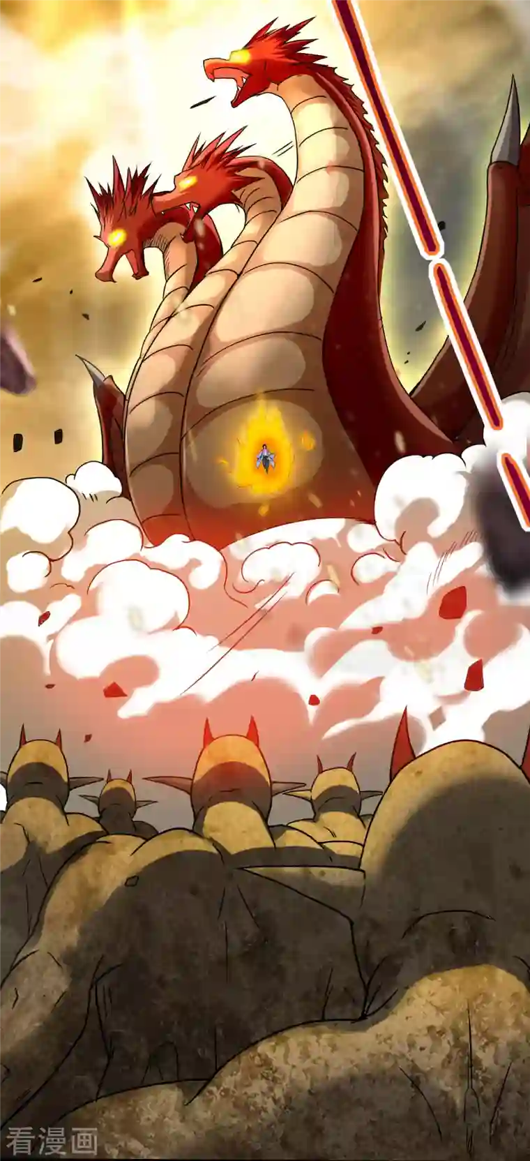 我的弟子都超神第74话 元素三头巨龙之怒