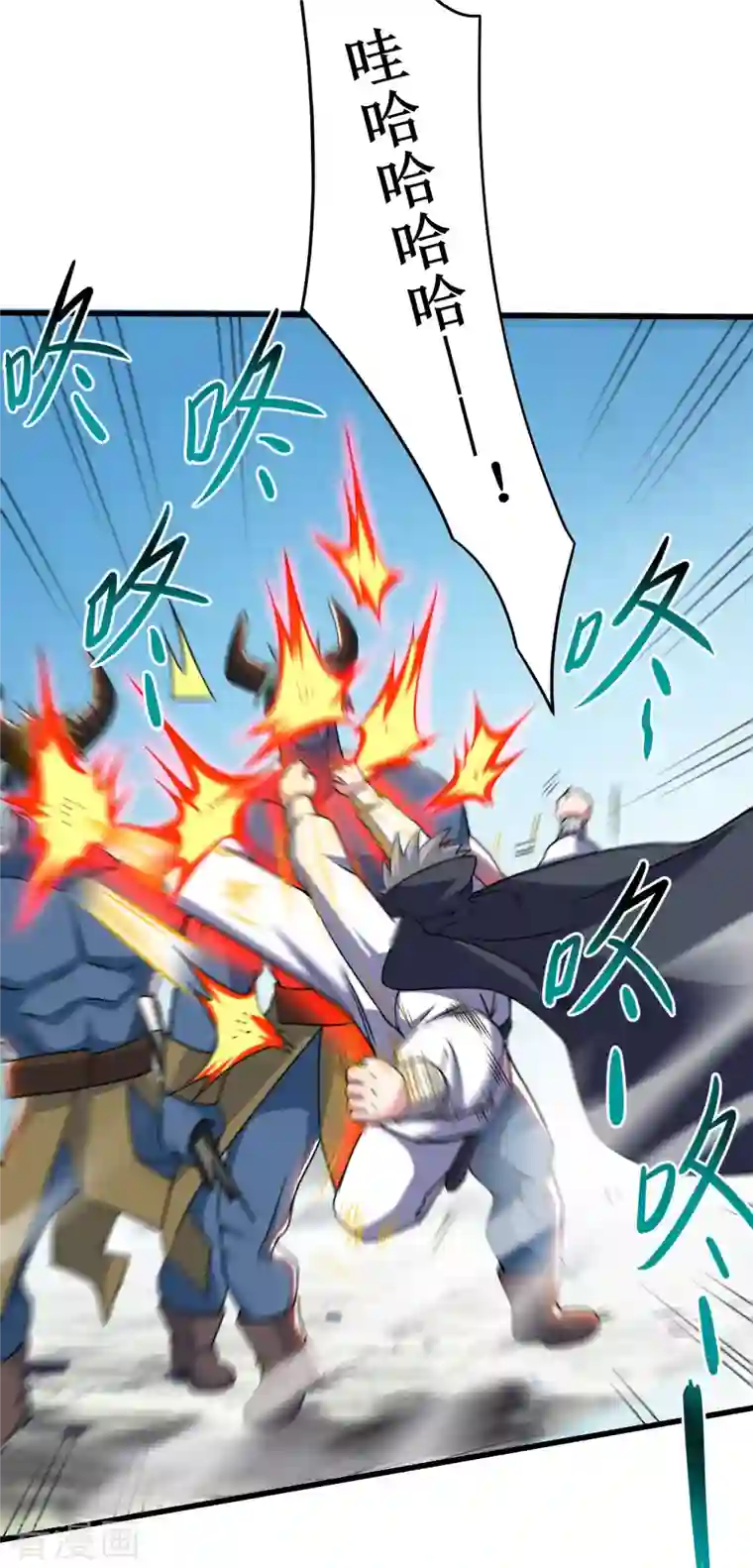 我的弟子都超神第82话 三分钟的超人