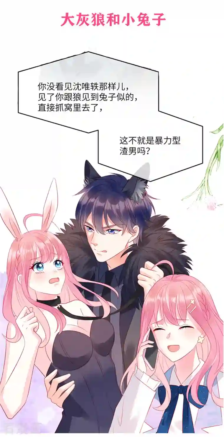 狼总裁的兔小姐第43话 两个女人的夹缝中生存