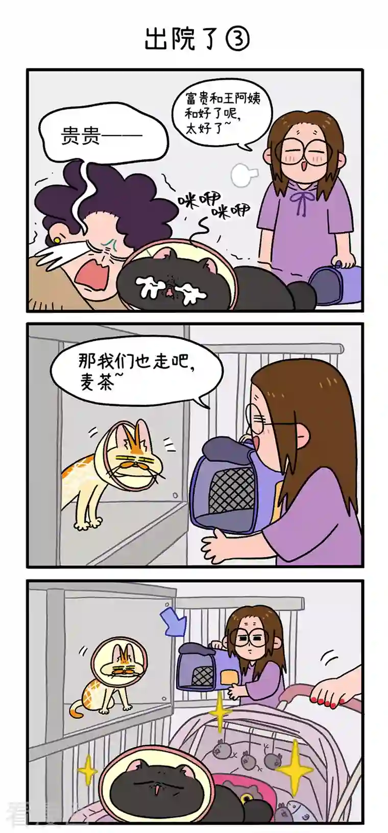 阿满和麦茶第21话 出院了