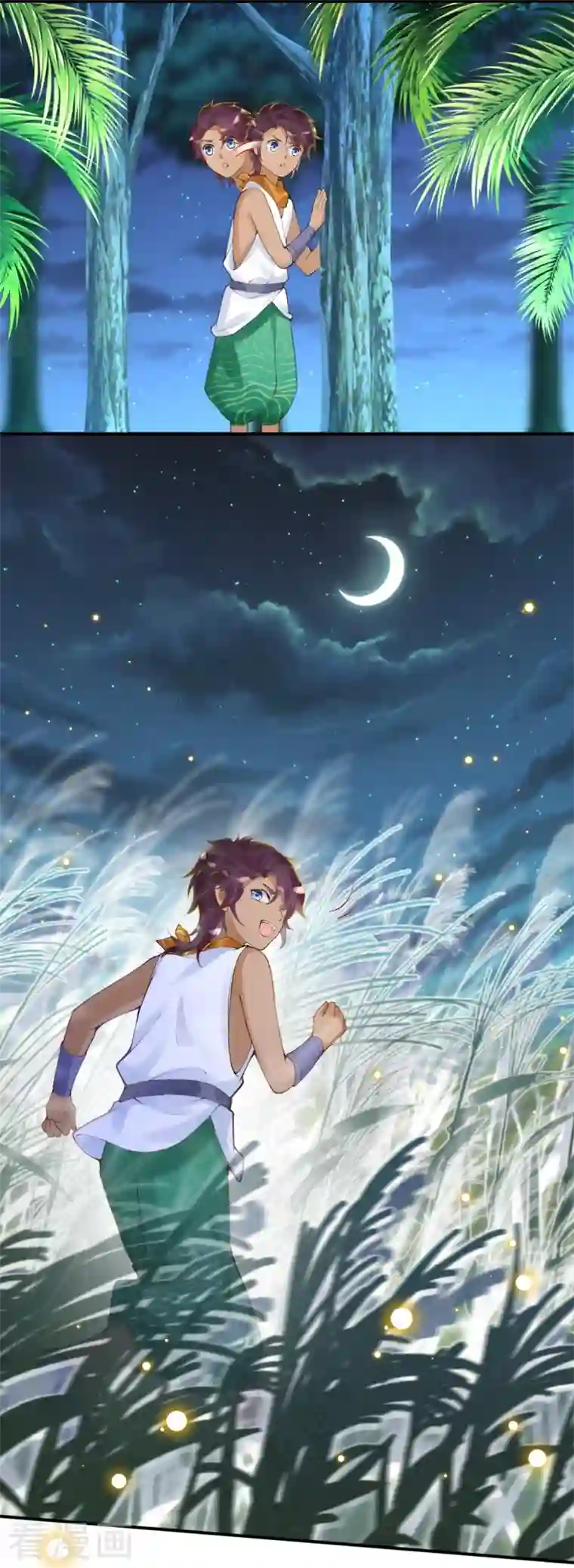 穿越埃及：成为王的新娘第31话 娜妃蒂坠崖了？！