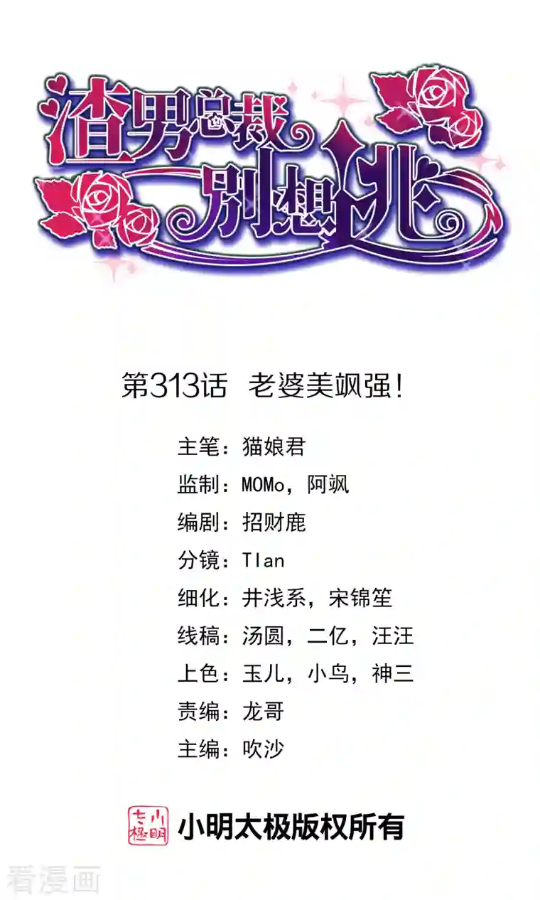 渣男总裁别想逃第313话 老婆美飒强！