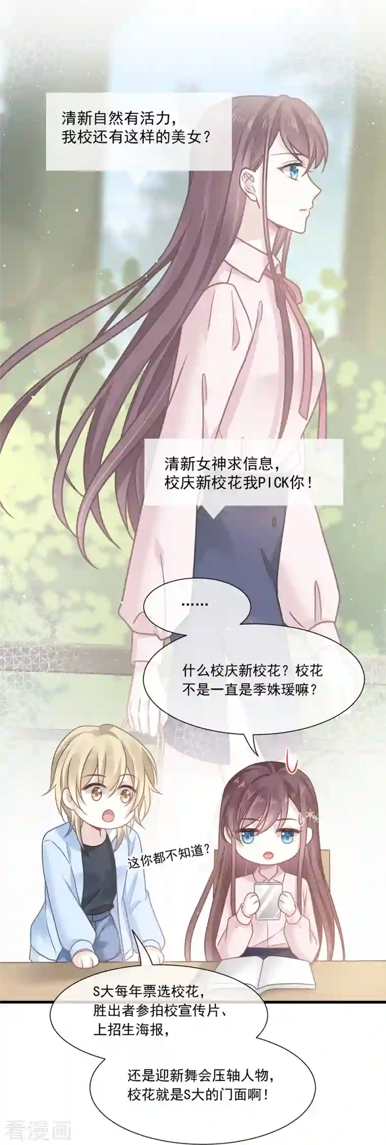 重生成血族总裁的小甜点第8话 校花评选