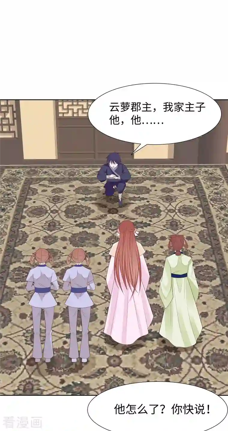 穿越王妃，夫君别找虐第56话 担心他