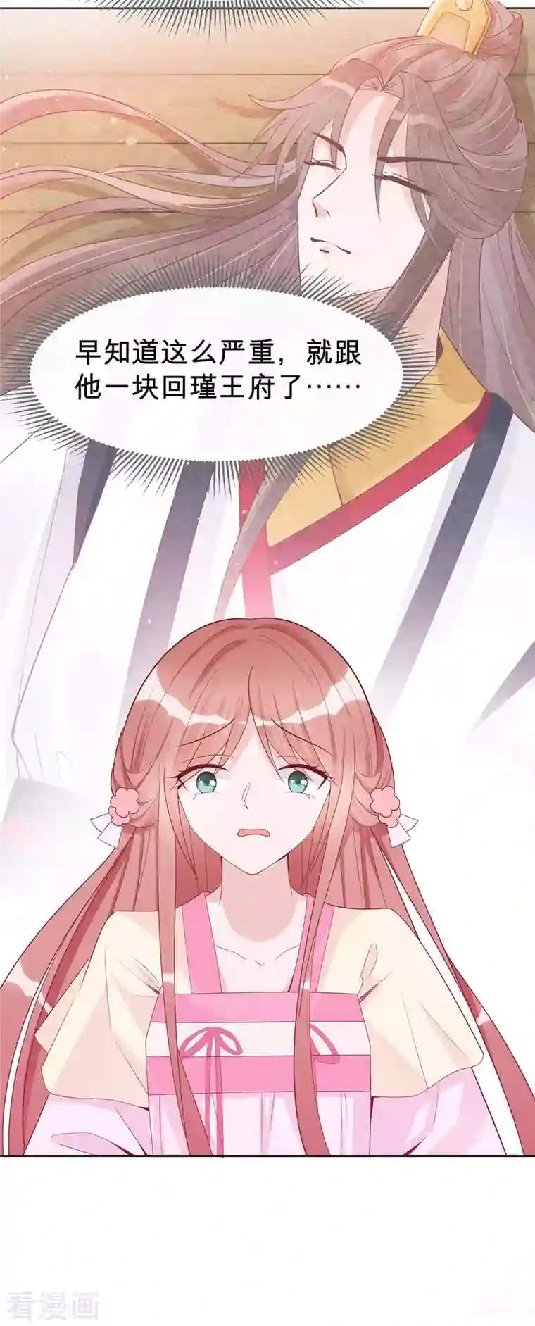 穿越王妃，夫君别找虐第56话 担心他