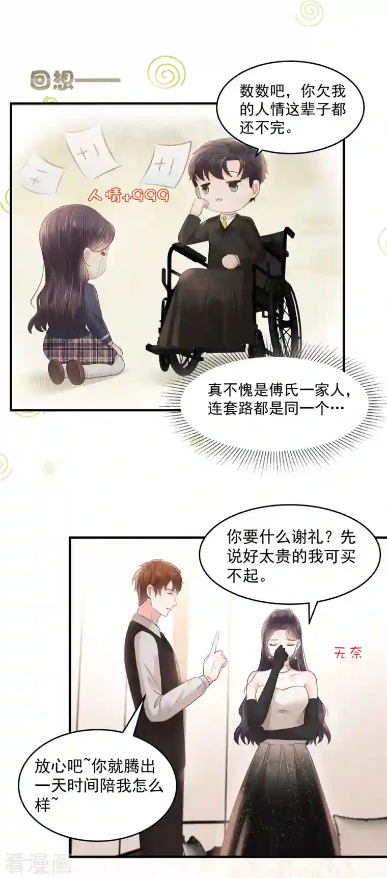 重生相逢：给你我的独家宠溺第133话 傅少怎么在这？