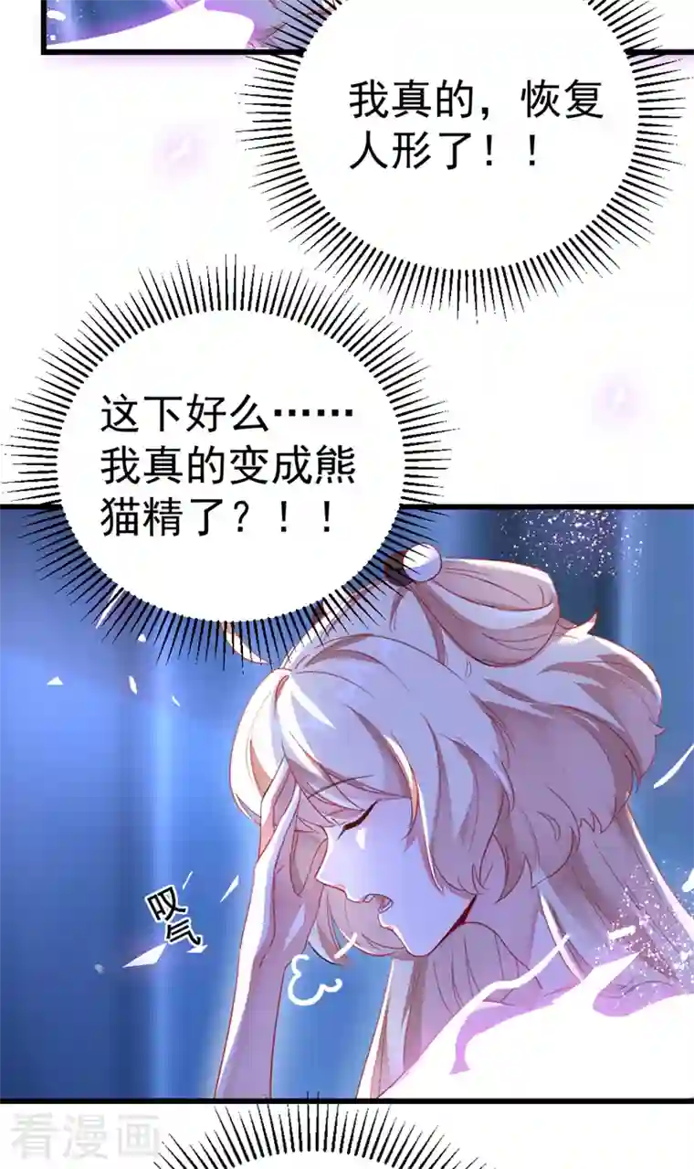 天降萌宝小熊猫：萌妃来袭第10话 我恢复人形了！