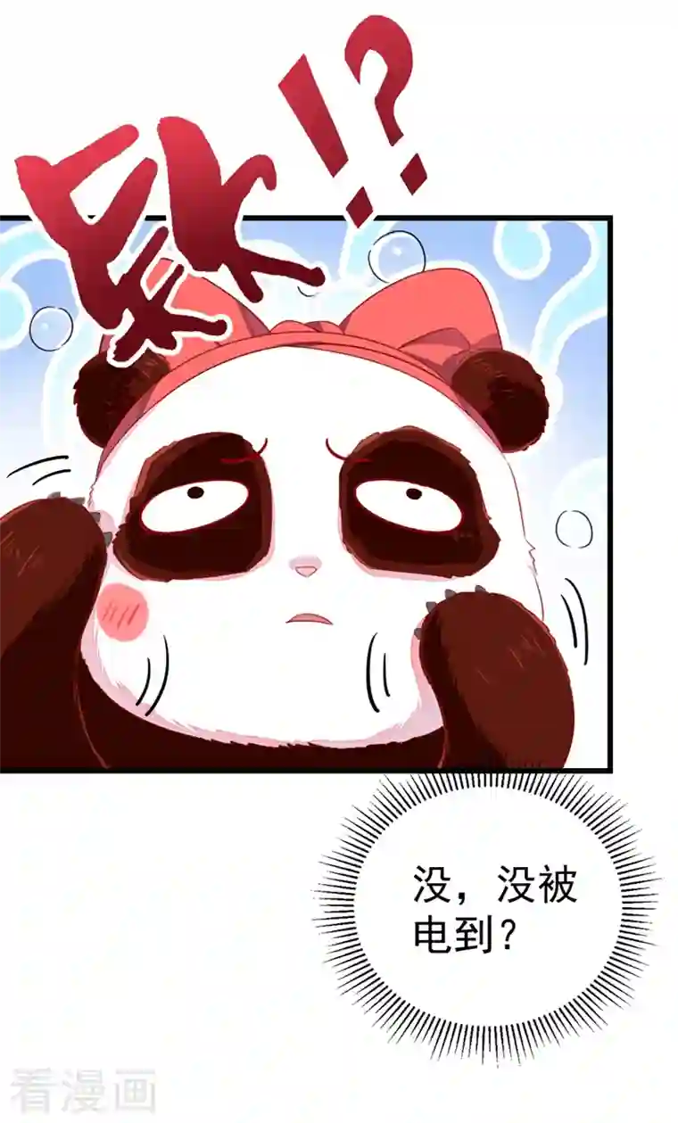 天降萌宝小熊猫：萌妃来袭第14话 亲，要接吻才行