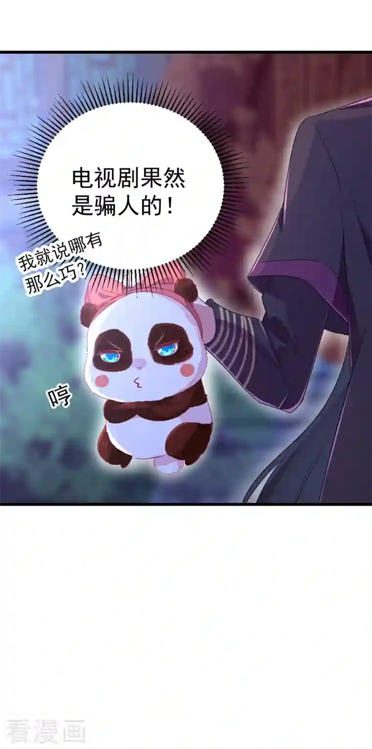 天降萌宝小熊猫：萌妃来袭第14话 亲，要接吻才行